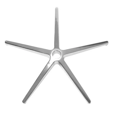 Sylfaen Cadair Swivel Alwminiwm